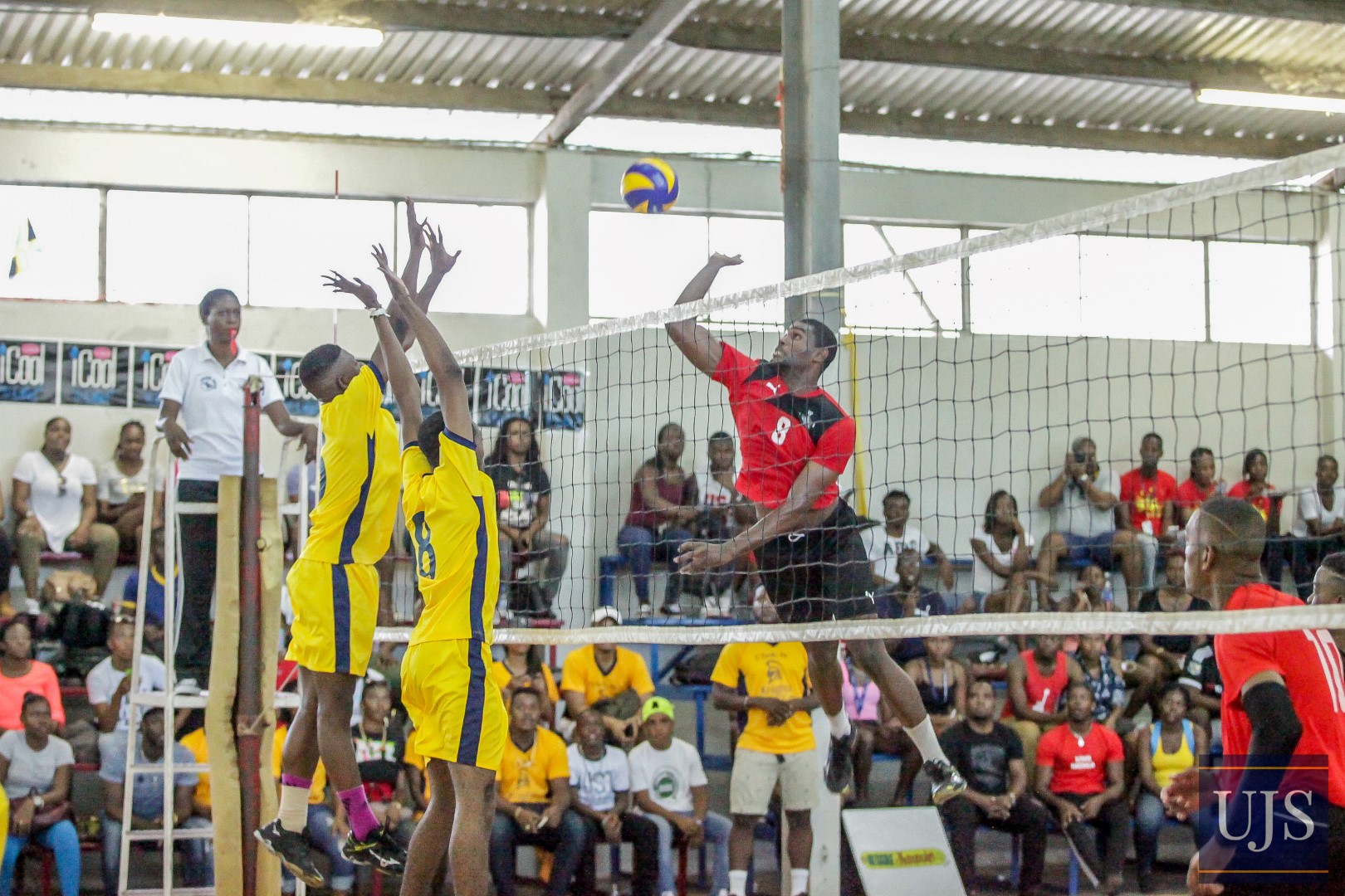 An emphatic volleyball display took the UWI Pelicans level on games won (2-2) halfway into the UWI/UTech Championships