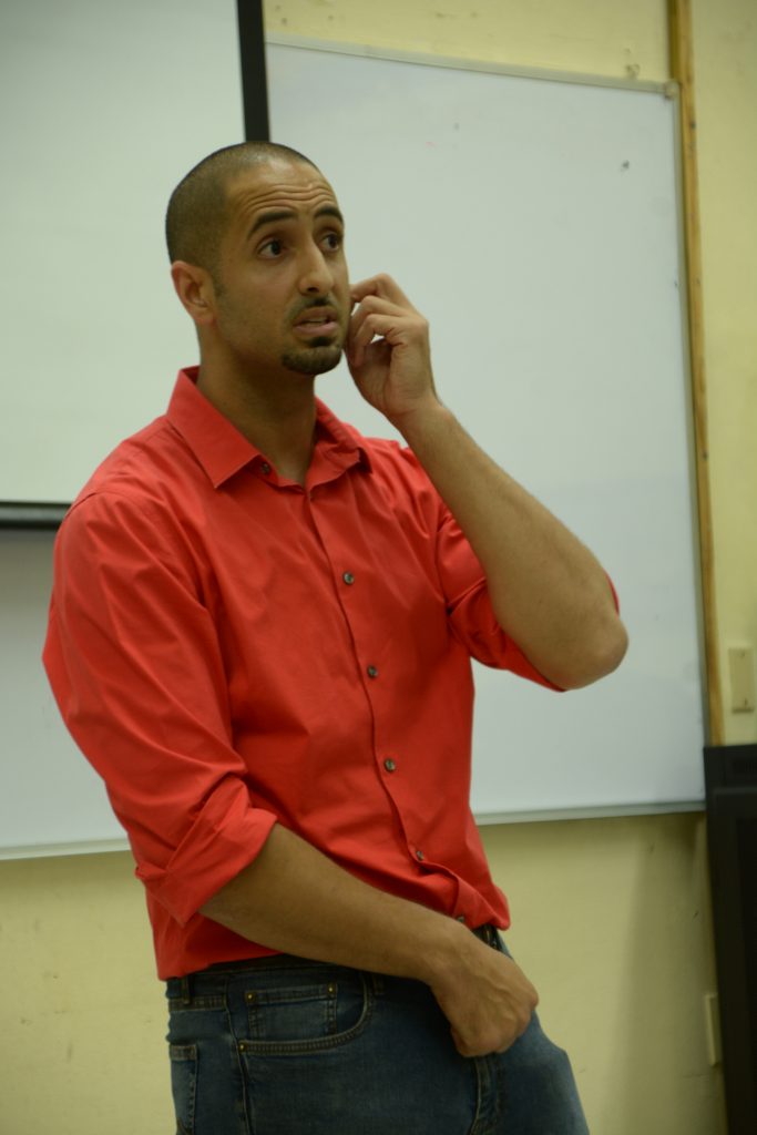Business man and entrepreneur Jeffery Azan speaking to students of the University of Technology, Jamaiaca Papine campus on Thursday February 7, 2019 at a seminar hosted by the Faculty of Education and Liberal Studies Students' Representative Committee. Photo by: Andrea John/UJS News