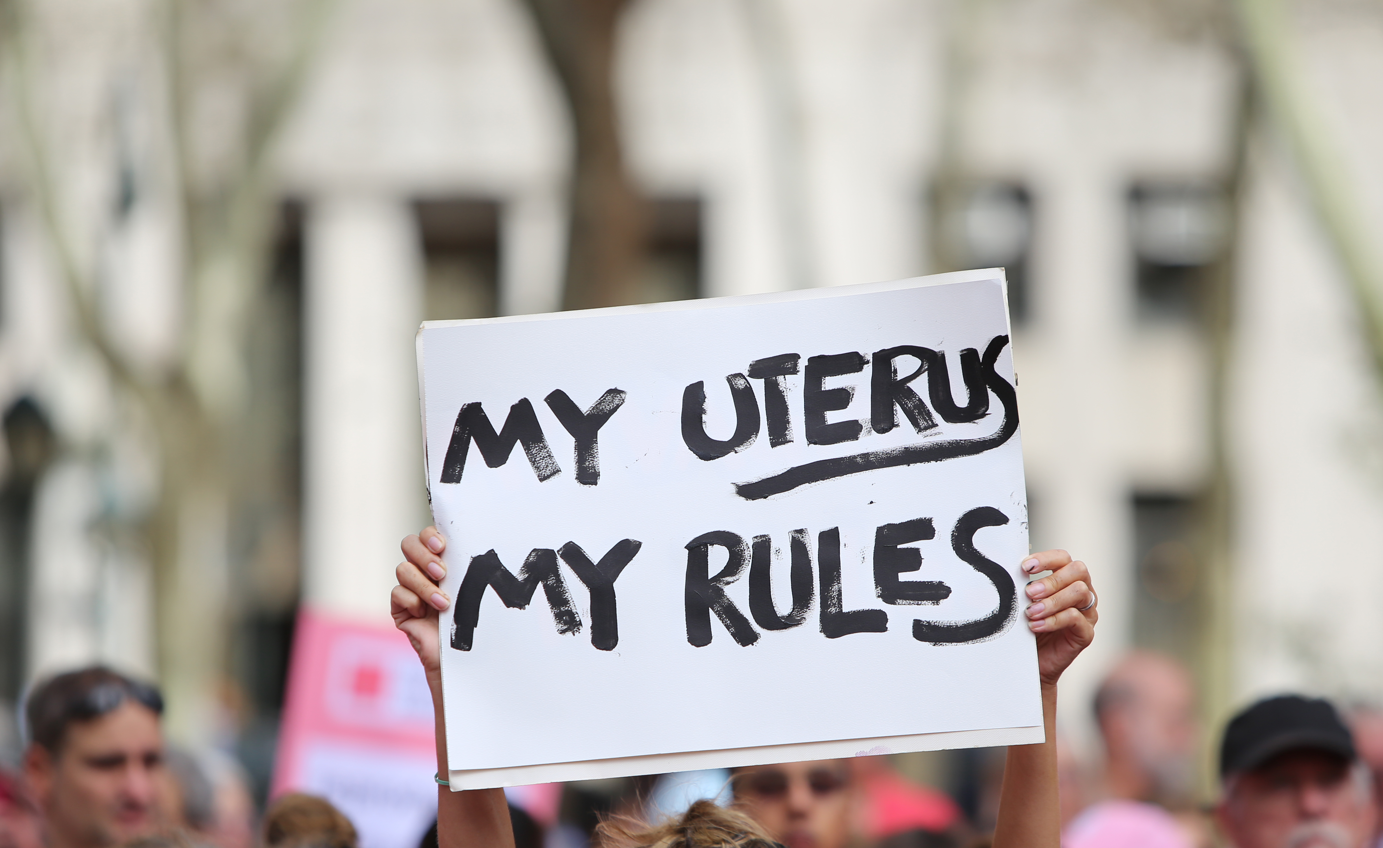 Pro-Choice demonstration in Foley Square, New York City on September 29, 2015. Photo from Shutterstock.com